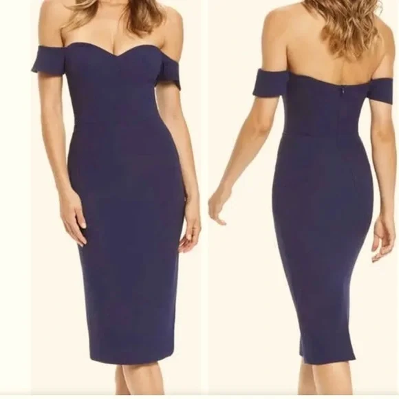 Dress the Population | Dresses | Womens Dress The Population Dress Bailey Off The Shoulder Bodycon Navy Size Xl | Poshmark Dress the Population | Dresses | Womens Dress The Population Dress Bailey Off The Shoulder Bodycon Navy Size Xl | Poshmark